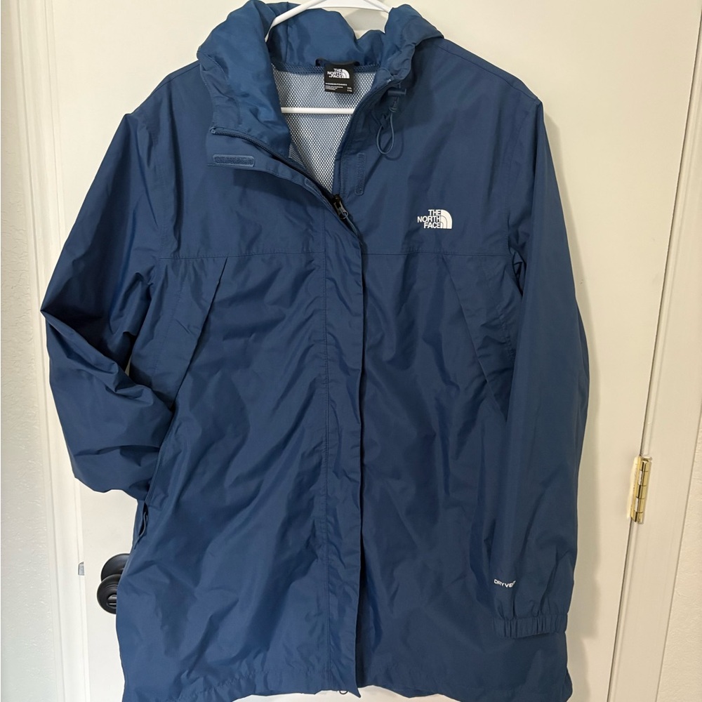 The North Face Women's Navy Rain Jacket